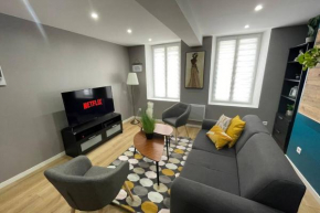 Appartement cosy, wifi gratuit,5 min de la gare